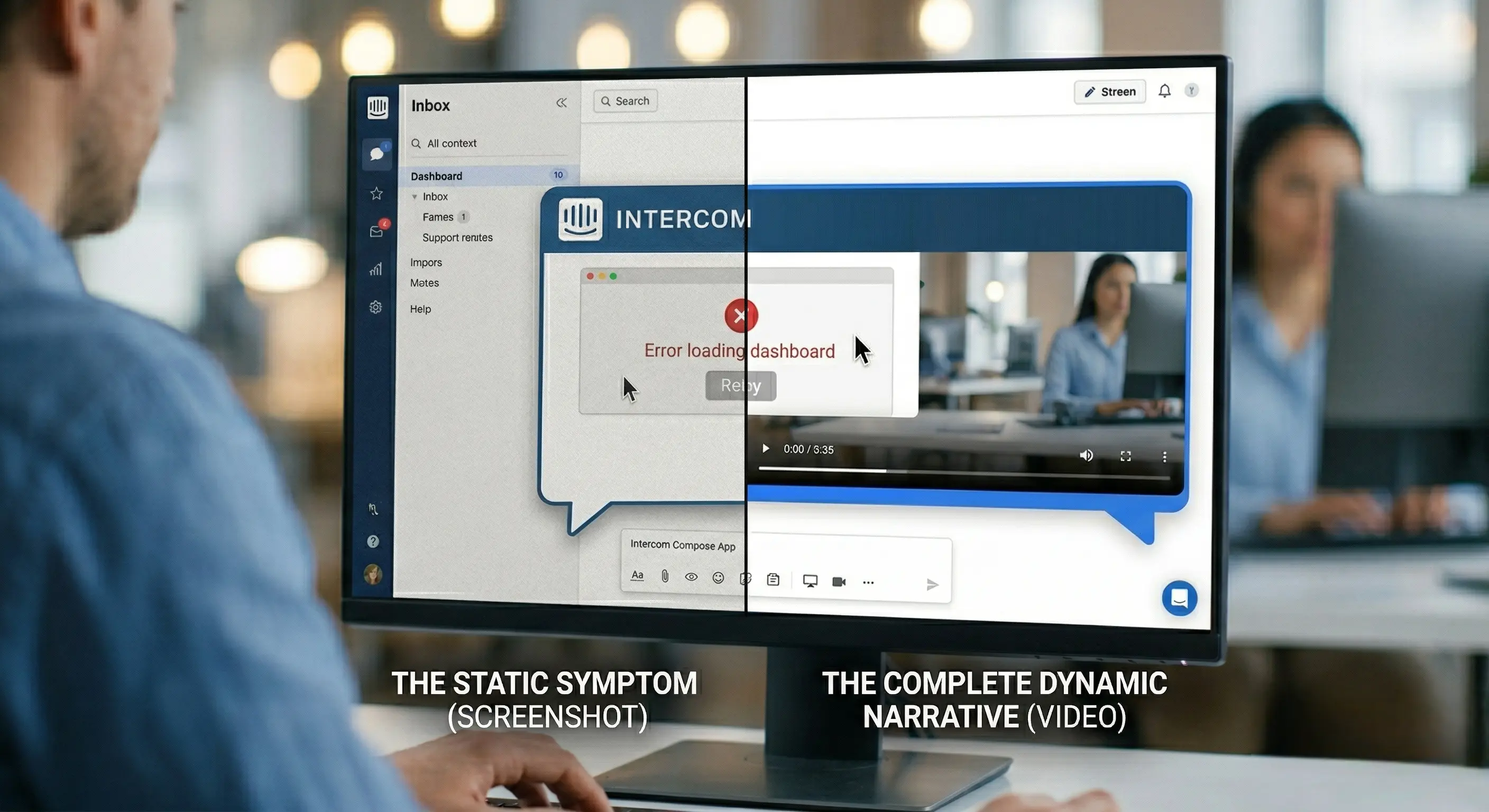 How to Stop Asking Customers for Screenshots of Errors in Intercom