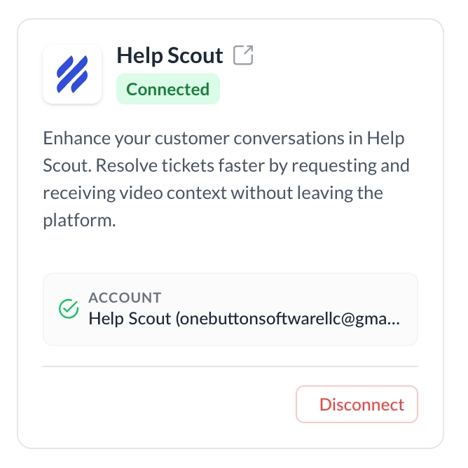 ScreenReply app visible in Help Scout sidebar